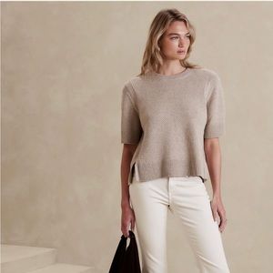 Short sleeved sweater from Banana Republic